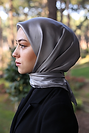 Akel Düz Kristal  Eşarp Ebat 95 x 95 cm