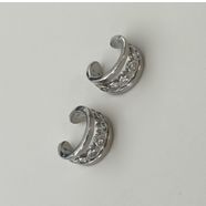 Çelik Silver Ear Cuff (Kıkırdak Küpesi)