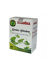 Nursima Ginko Biloba Bitkisel Karışımlı Çay 40 Adet Süzen Poşet