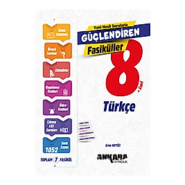 Ankara Yayıncılık 8. Sınıf Türkçe Güçlendiren SET Fasiküller