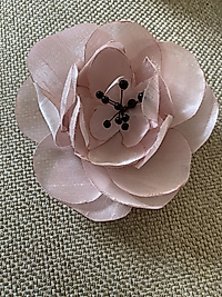 Pink Big Size Organza Brooch