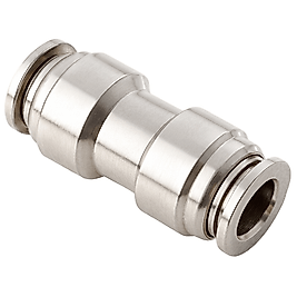 12 mm Paslanmaz Pnömatik Düz Nipel Bağlantı 316 L
