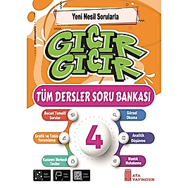 Gıcır Gıcır 4.sınıf Tüm dersler Soru Bankası  2025 Ata Yayıncılık