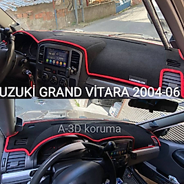 Suzuki Grand Vitara 2004-2006 Konsol Torpido 3D Koruma