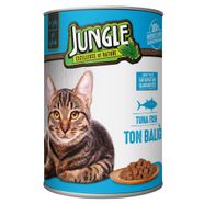 JUNGLE TON BALIKLI KEDİ KONSERVESİ 400gr