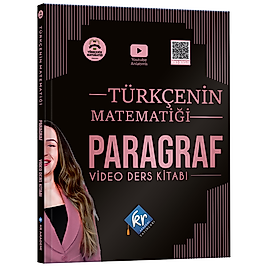 Gamze Hoca Türkçenin Matematiği Tüm Sınavlar İçin Paragraf Video Ders Kitabı KR Akademi Yayınları