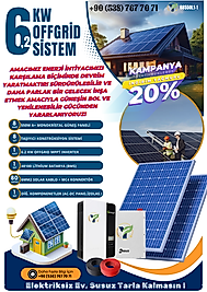 6,2 KW OFFGRİD SİSTEM-6