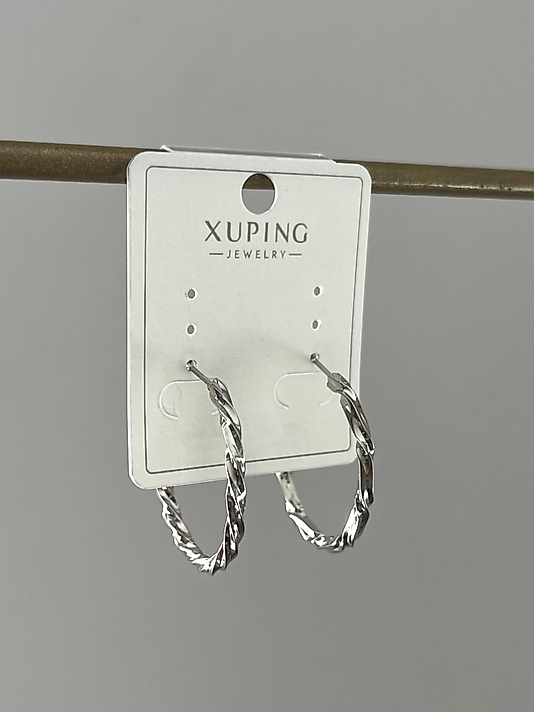 Xuping Silver Halka Küpe