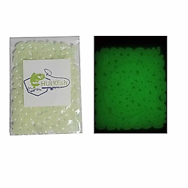 Glow Fosforlu Boncuk 6 mm ( Oval )