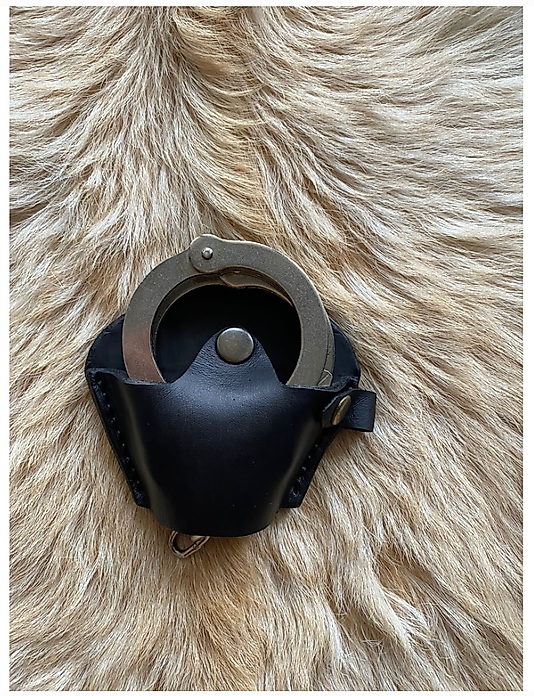 ORJİNAL DERİ Kelepçe Taşıma Kılıfı..