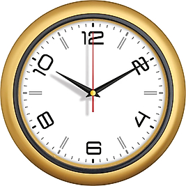 V30-510-A Plastik Duvar Saati