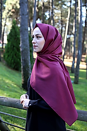 Düz Modal Polyester Şal 80 X 185 Ebat