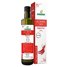DESTEK ACIBİBER YAĞI 250 ML (SOĞUK PRES)