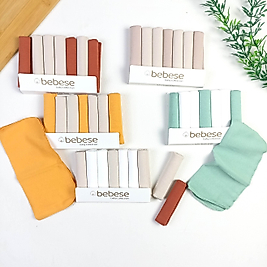 Organic Bebek Mendili / 7'li Set / 23 x 23 cm