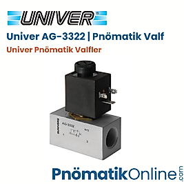 AG-3322 Univer Pnömatik Valf