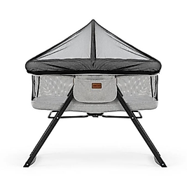 TOMMY BABY RUBBY KATLANIR PORTATİF BEŞİK (GRİ)