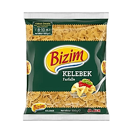 BİZİM 500GR KELEBEK MAKARNA