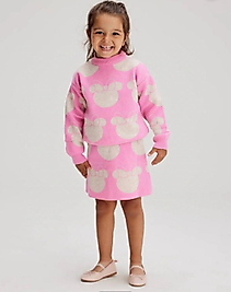 Minnie mouse triko kazak etek takım