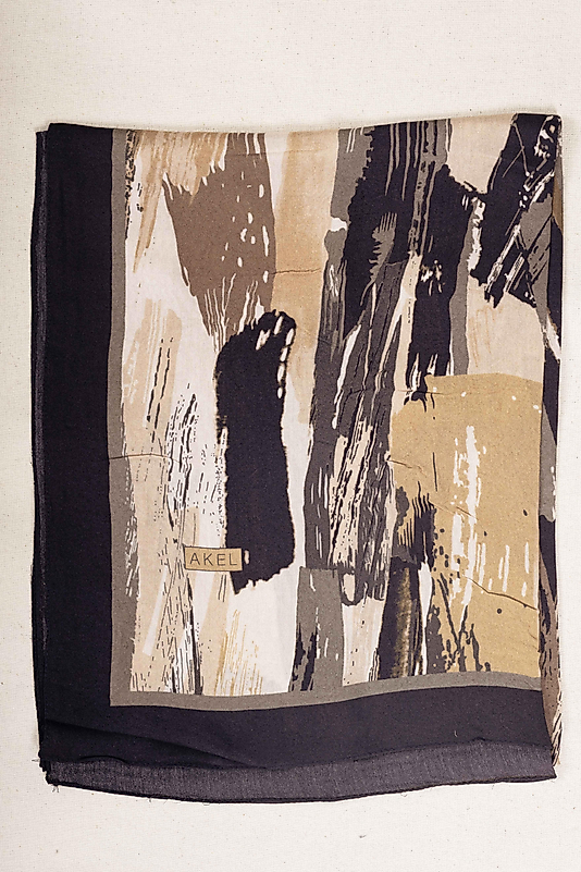 FLOOR İPEK ŞAL İTALYAN DİKİŞİ DESEN-4