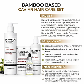 BAMBOO BASED CAVIAR ANTI AGING SAÇ BAKIM SETİ KOFRE
