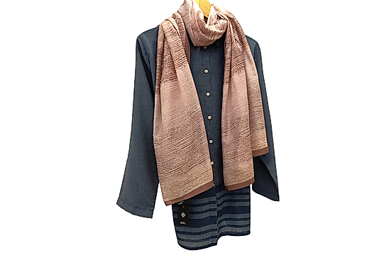 DESENLİ POLYESTER ŞAL Ebat 75 x185