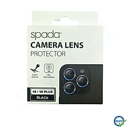 İphone 14 / 14 Plus Spada Safir Lens Koruyucu - Black