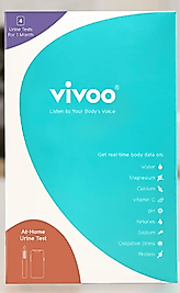 Vivoo Aylık Sağlıklı Yaşam Test Kartı( 4'lü kutu)