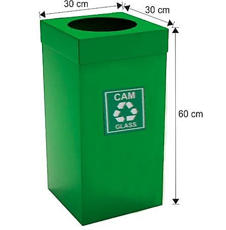 Geri Dönüşüm Kovası Boyalı 54 LT ( KDV DAHİL )