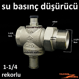 SU BASINÇ DÜŞÜRÜCÜ 1-1/4 REKORLU GPD MARKA TANZİK DÜŞÜRÜCÜ