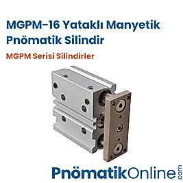 MGPM-16 Yataklı Manyetik Pnömatik Silindir