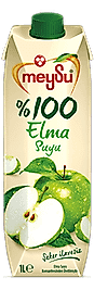 MEYSU YEŞİL ELMA 1 LT 12Lİ