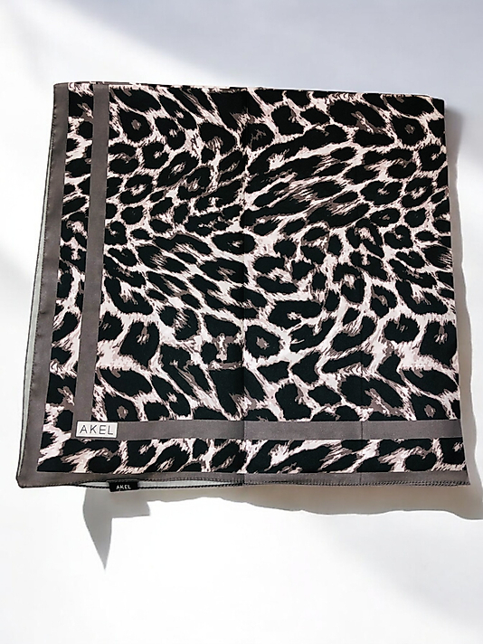 Akel Digital Kristal Eşarp  Desenli