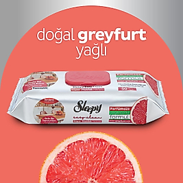 Easy Clean Süper Yüzey Temizlik Mutfak Havlusu&Mendili Greyfurt Yağlı 50 li