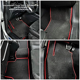 Volkswagen Caddy 2021+ Kasa Akıllı Premium Eva Oto Paspas (Aksesuarlar Fiyata Dahil Değildir)