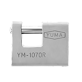 YUMA KAYAR MİLLİ ASMA KİLİT 70 MM 1070R NİKEL