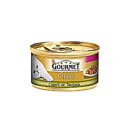 Purina Gourmet Gold Ciğer ve Tavşan Kedi Konserve Maması (85 g) - 7613032815066