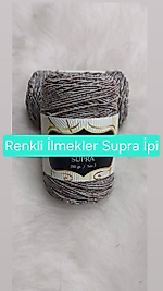 Supra İpi Ebruli Sİmli Düz Renkler 200gr