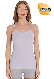 Gümüş 7012 Kadın Modal Elastan İp Askı Atlet Lila