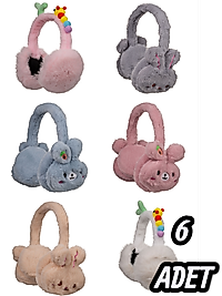 Unisex  Kitti Çocuk Kulaklık 6 Adet
