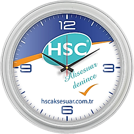 V30-504-G Plastik Duvar Saati