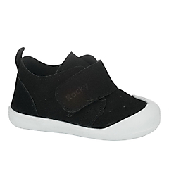 Vippu Erkek Bebek Ortopedik Kaymaz Taban Rahat Günlük Şık Siyah İlk Adım Ayakkabısı&Sneaker