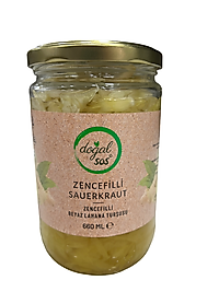 Zencefilli Sauerkraut (Zencefilli Lahana Turşusu)