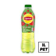 Lipton Ice Tea Çilek Aşkı - Yeşil Çaylı Çilek Aromalı İçecek 1 L