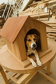 köpek kulübesi kayın