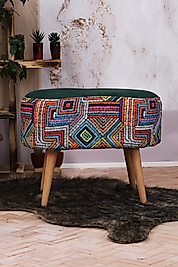 Moda Home Bedding Orbit Puf Yeşil