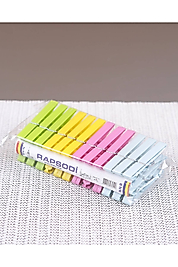 Plastik Karışık Renkli Mandal Plastik Renkli Mandal.