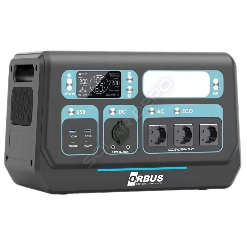 2200W Power Station Taşınabilir Güç Kaynağı (ORBUS)