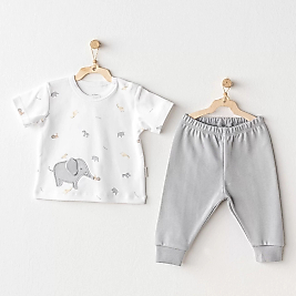 Andywawa Ac25809 Little King 2'li Takım Grey