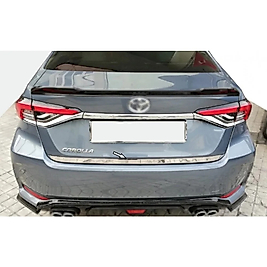 Toyota Corolla Krom Bagaj Alt Çıta 2019 Ve Üzeri P.Çelik