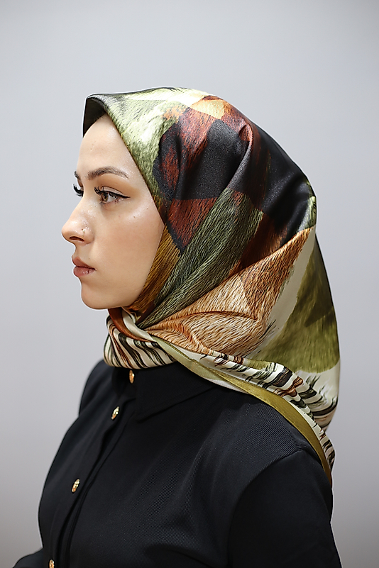 Akel Digital Kristal Eşarp 95 X 95